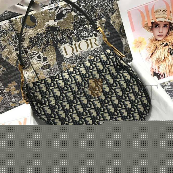 D*or saddle bag m0446ctzq_m928 (25.5cm*20cm*6.5cm)